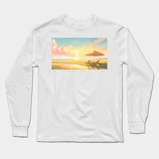 summertime resort Long Sleeve T-Shirt